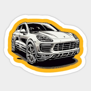 Porsche Cayenne Sticker